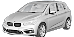 BMW F45 P1BBD Fault Code